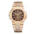Nautilus Rose Gold Brown Dial