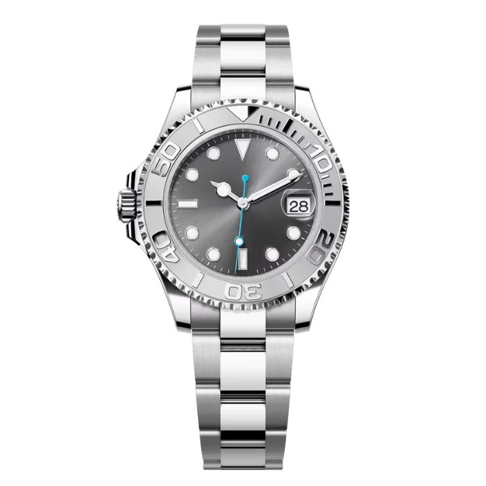 Luxury Watch YM Rhodium